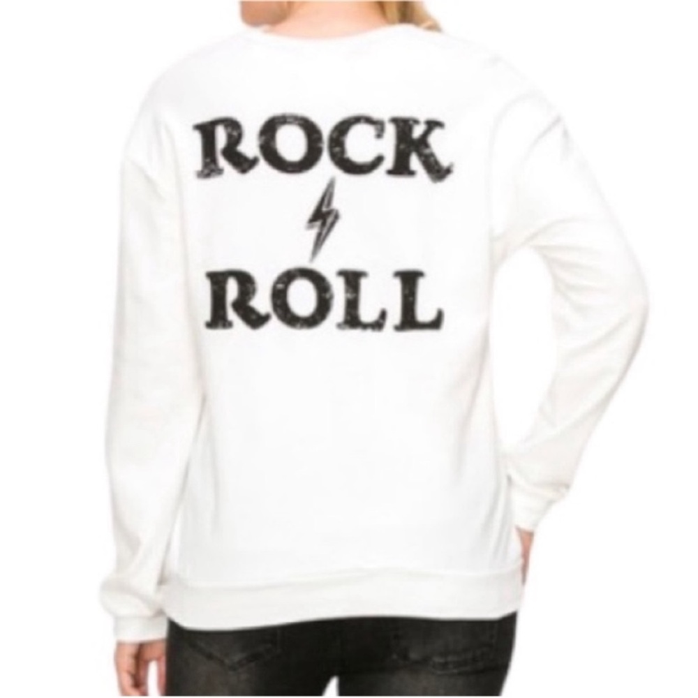 VOCAL skull sweatshirt M lightning bolt - Picture 3 of 8